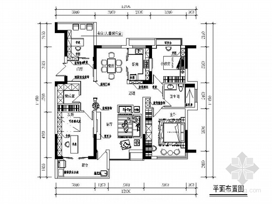 楼盘三居室效果图资料下载-[绍兴]优质楼盘现代风格三居室装修图（含效果图）