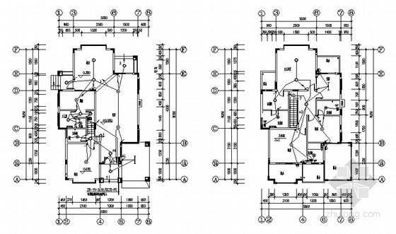 二层别墅电气设计资料下载-广东东莞某二层别墅全套电气设计