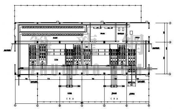 地理信息系统（GIS）资料下载-220kV屋内GIS室接地布置图