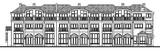 三层复式别墅设计资料下载-某三层联排别墅施工图