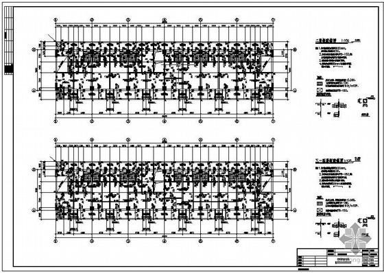 宿舍阳台结构设计资料下载-东莞某宿舍楼结构设计图