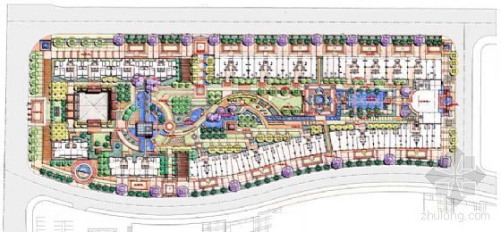 高层住宅项目概念设计方案资料下载-[台州]住宅区景观概念设计方案
