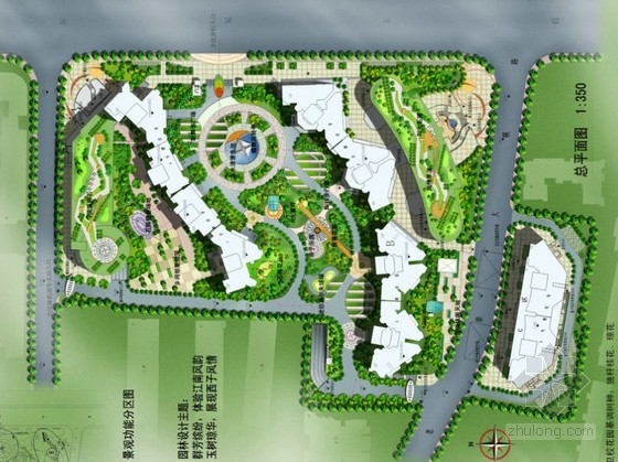 杭州滨绿武林壹号景观设计资料下载-[杭州]花园小区景观设计方案