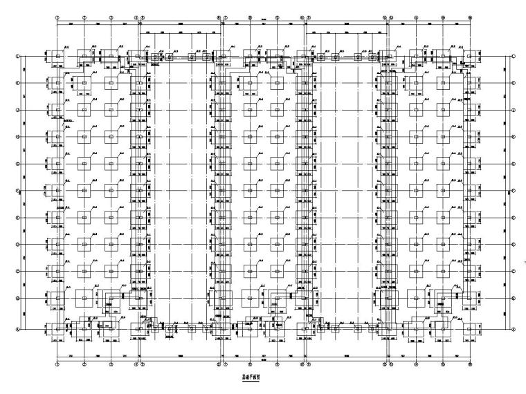 三层厂房结构施工图资料下载-[河北]三层石油技术公司服务用房结构施工图