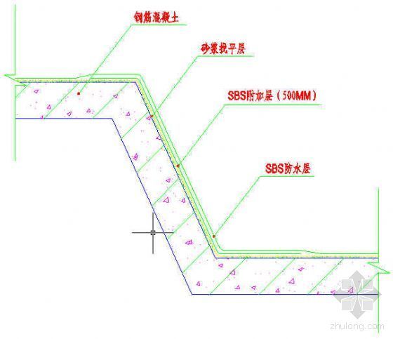 油性防水涂料施工方案资料下载-某教学工程防水施工方案（SBS卷材、丙稀酸防水涂料）