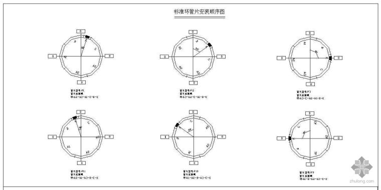 管片拼装资料下载-管片拼装构造详图