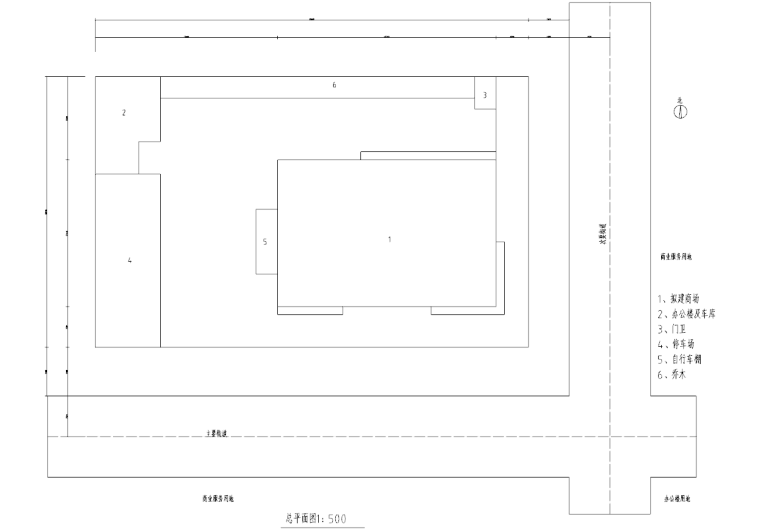 商场百货大楼哈尔滨某3层设计(含计算书、建筑图，结构图)_1