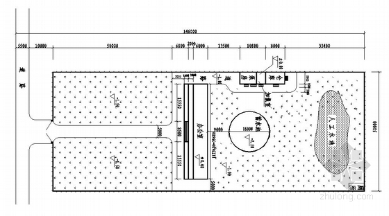 工厂集中绿化地设计图资料下载-山西某集中供水站设计图