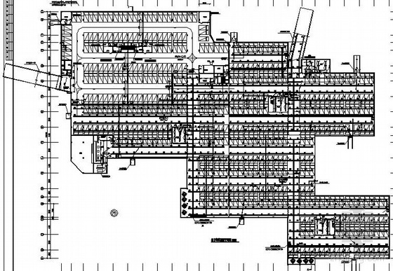 地下车库电气设计内容资料下载-某Ⅰ类地下车库电气图纸