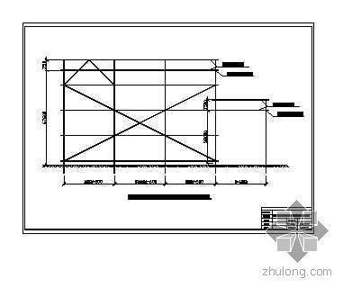安全防护棚CAD施工图资料下载-北京某危改项目安全防护棚施工方案（附图）