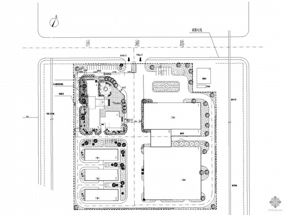 [毕业设计]哈尔滨某五层综合办公楼方案图- 