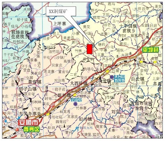 贵州省煤矿分布图图片