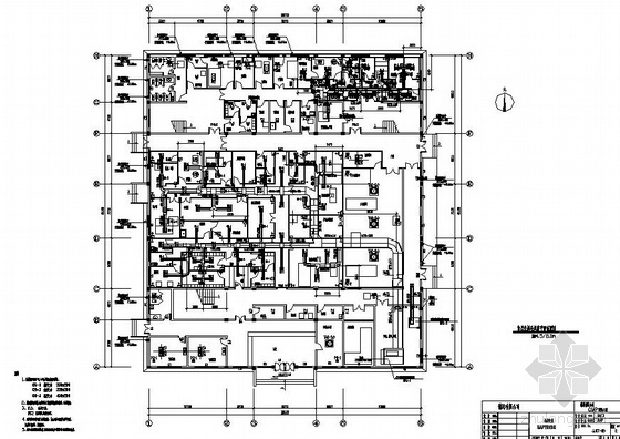 制药暖通施工图资料下载-广州某制药厂房空调施工图