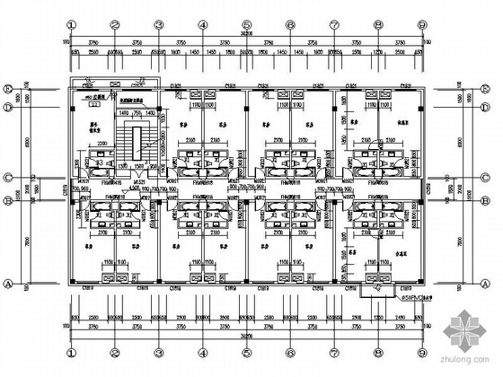 [兴化]某三层酒楼建筑施工图- 