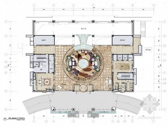 新古典会所建筑资料下载-[江苏]新古典风格酒店会所室内设计方案