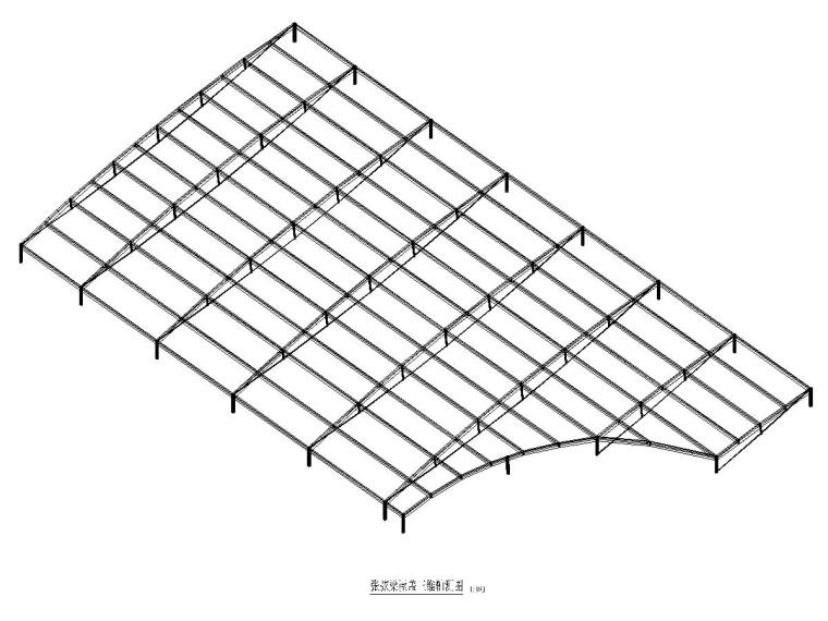 如何折工程图纸资料下载-温泉酒店张弦梁钢结构工程图纸