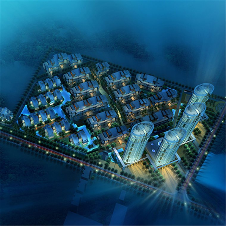100米住宅户型平面图资料下载-粒米设计·云建筑|江南岸随园住宅规划设计