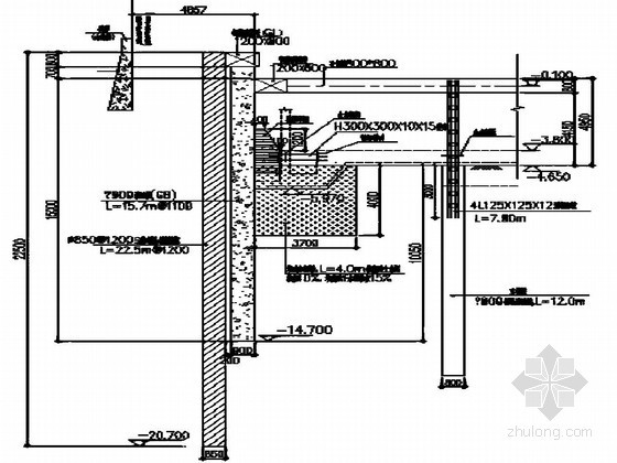 基坑降排施工资料下载-[江苏]某住宅楼基坑排桩支护及深井降水施工组织设计