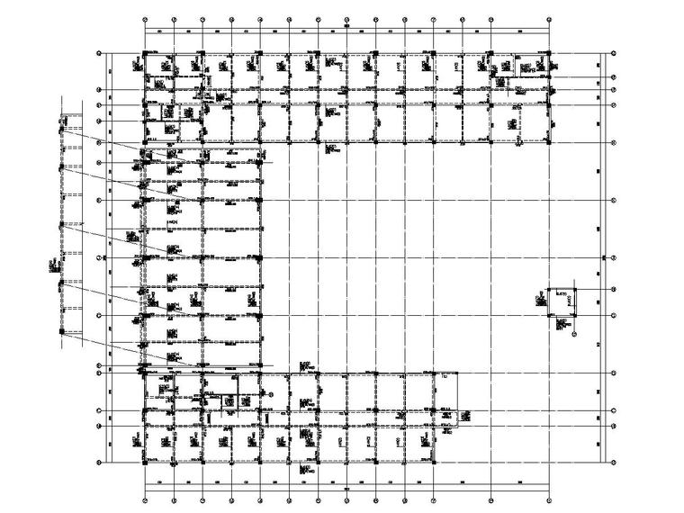 8800平五层框架新校区行政服务楼建筑结构施工图-5.jpg