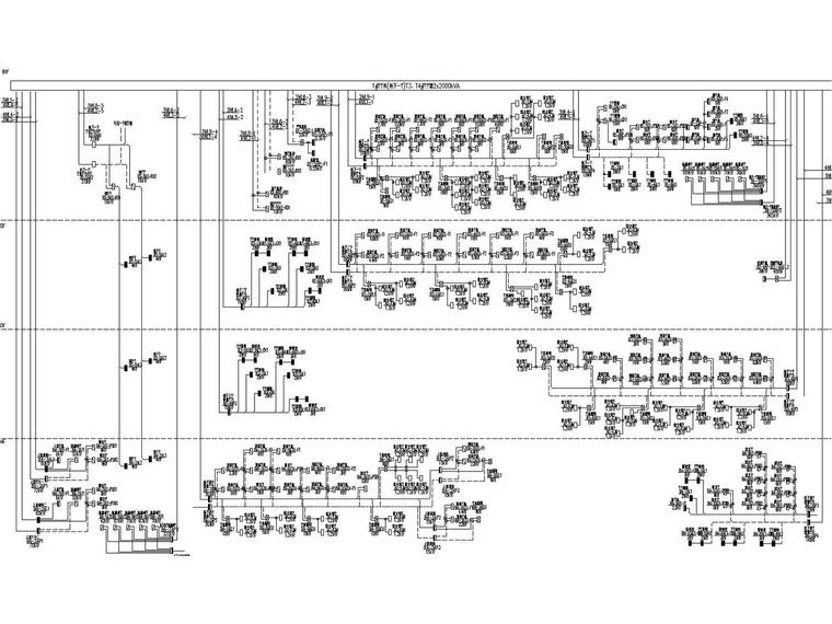[海南]23万平大型超高层甲级办公商业强电、消防图纸（含变电所）-配电干线系统图.jpg
