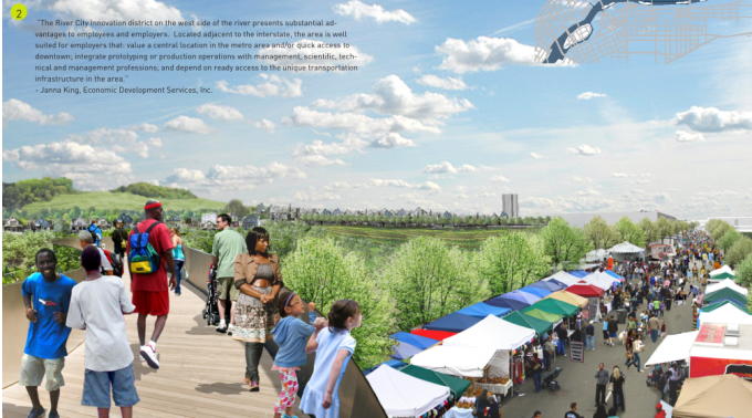 滨海广场设计方案资料下载-[国际]河岸设计方案国际竞赛一等奖