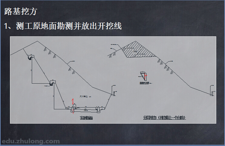 自学施工资料下载-土方路基施工的主要内容是什么？