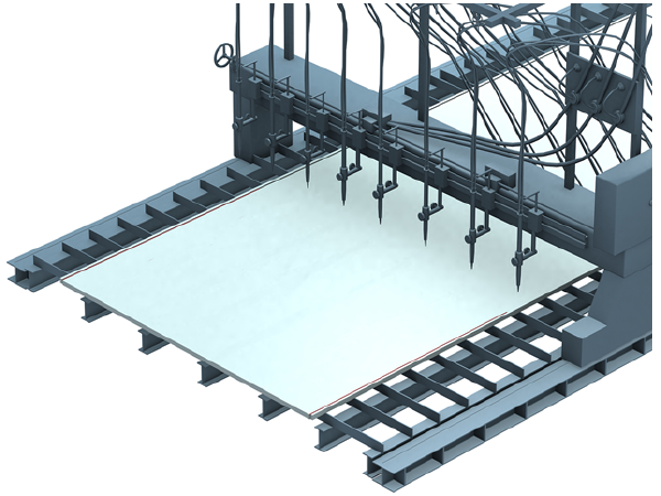 钢拱架安装方案资料下载-五星桥钢拱肋制作安装方案及计算