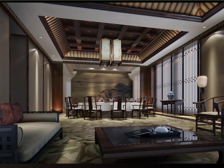 金螳螂中式酒店资料下载-[金螳螂]——青岛即墨华玺酒店概念设计方案