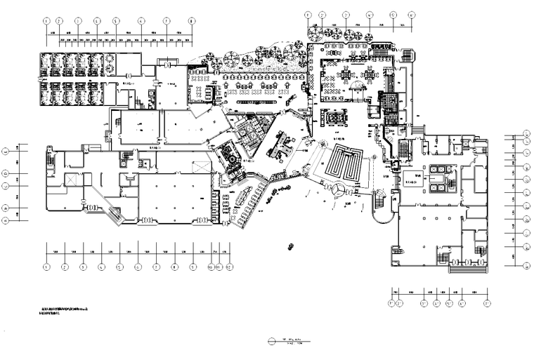 建筑公共区域资料下载-[江苏]常州大酒店公共区域部分施工图及实景照片