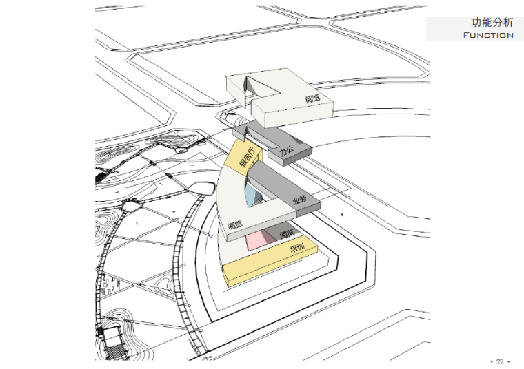 [四川]郫县图书馆建筑设计方案文本-分析图