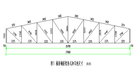 单层厂房钢屋盖设计计算书（word，21页）_2