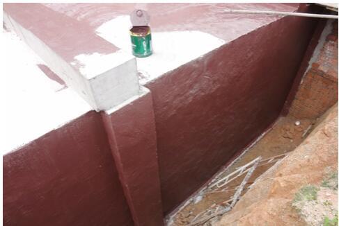 地下防水构件资料下载-防水材料地下室防水施工工作流程（玉林防水材料）