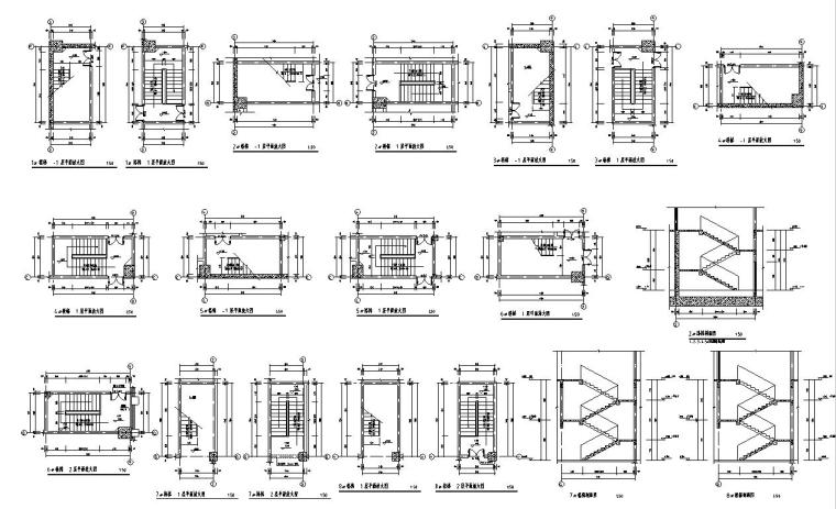 [宁夏]两层球形网架屋面体育中心建筑施工图（含全专业图纸）-两层球形网架屋面体育中心建筑详图