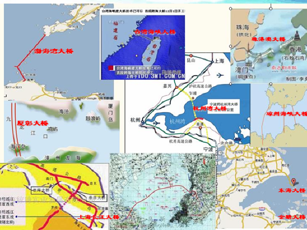 平潭海峡大桥ppt资料下载-跨海大桥大型深水基础施工技术交底（PPT）