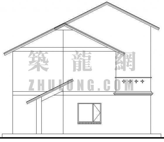 某西式别墅建筑、结构、电器施工图-3