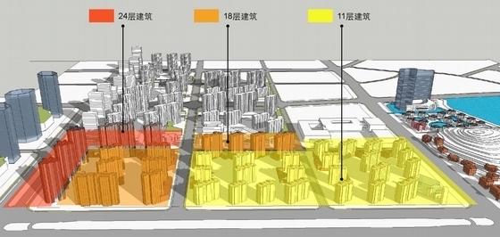 [南京]城市片区规划及单体建筑设计方案文本-城市片区规划及单体建筑分析图