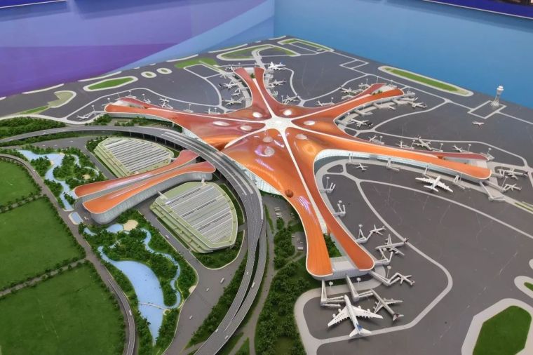 机场边检站平面图资料下载-北京新机场南航基地电气图