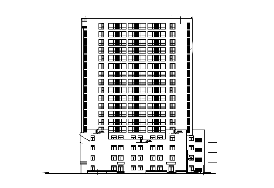 杭州创意产业园CAD资料下载-新谷创意大厦施工图归档(全套施工图）