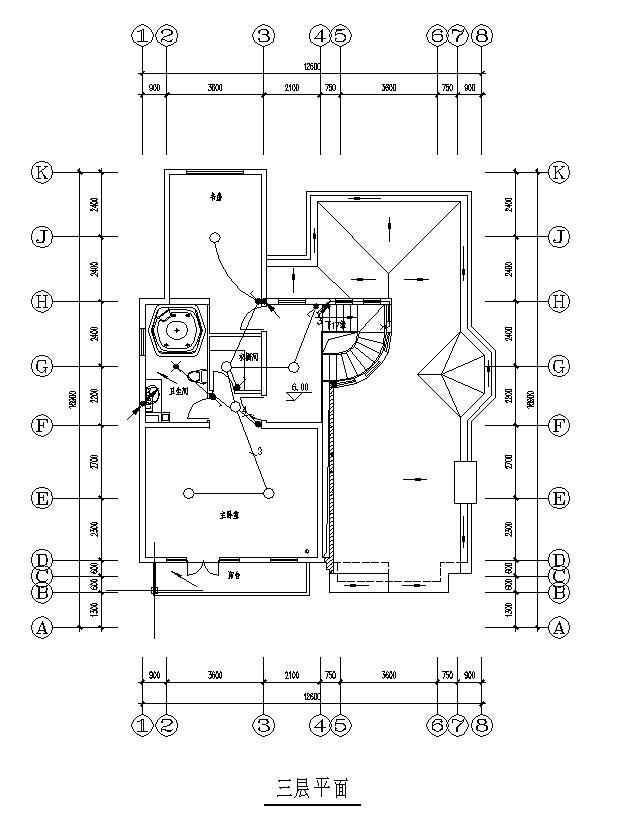某3层附地下室独立别墅电气施工图-3层附地下室独立别墅电气施工图5