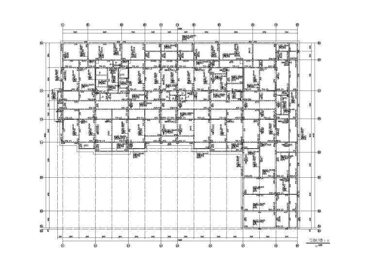 生产服务综合楼施工图资料下载-[福建]产业园框剪结构综合楼建筑结构施工图