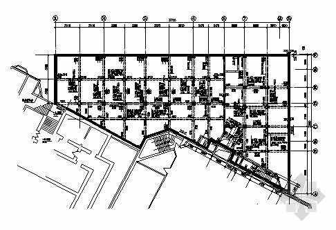 酒店建筑外观结构图资料下载-某酒店地下改造结构图纸