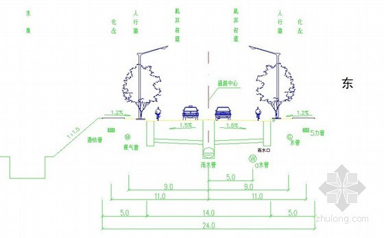 物流园区道路施工方案资料下载-[浙江]2013年物流园区通港路工程工程量清单及招标文件（附图）