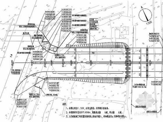 市政技术经济技术指标资料下载-[广东]双向四车道市政道路工程整套施工图设计277页（道排 桥涵 交通）