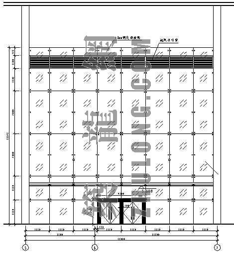 点驳玻璃幕墙施工方案资料下载-某点驳式玻璃幕墙竣工图