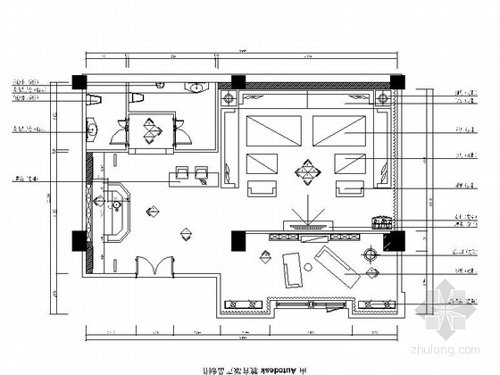 ktv豪华包厢设计资料下载-[北京]奢华欧式KTV包厢室内设计施工图
