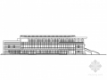 [湖北]3层现代风格县级第一中学体育馆建筑设计施工图(含电气，结构等图纸)