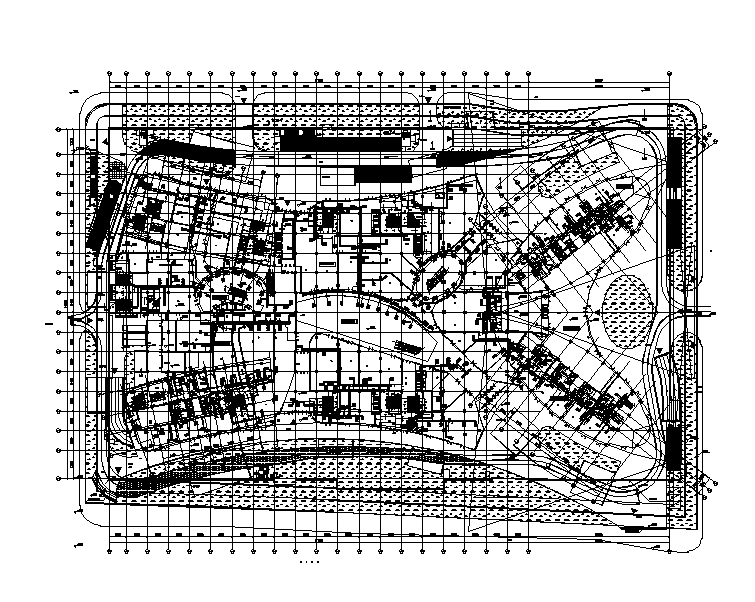 二层板房安置区建筑施工图资料下载-浙江嘉兴中心商业区暖通施工图