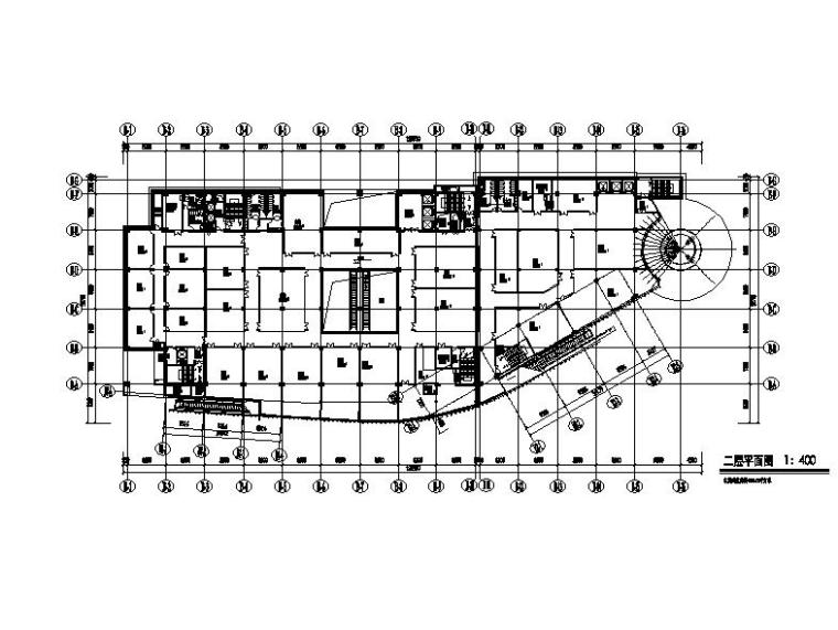 [上海]高层石材幕墙立面商业办公综合体楼建筑施工图-高层石材幕墙立面商业办公综合体楼建筑