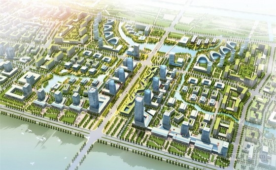 产业园服务中心su资料下载-[北京]知名企业产业园规划及单体设计方案（知名设计院）