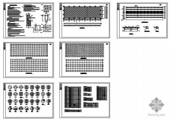 食堂厨房燃气施工图资料下载-某网架食堂施工图
